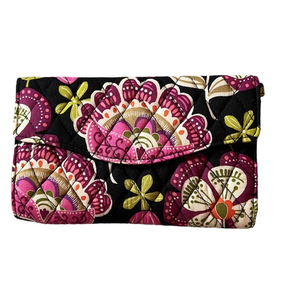 Vera Bradley strap wallet on Pirouette Pink, NWT - Picture 4 of 4